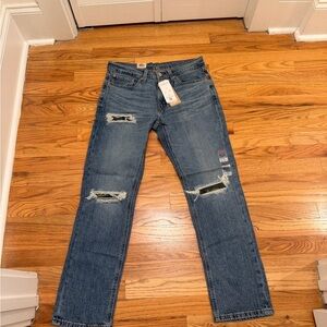 Men's Levi’s Blue Distressed Jeans